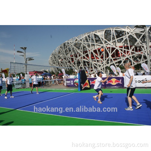 Movable Interlocking Sports Flooring with 12mm